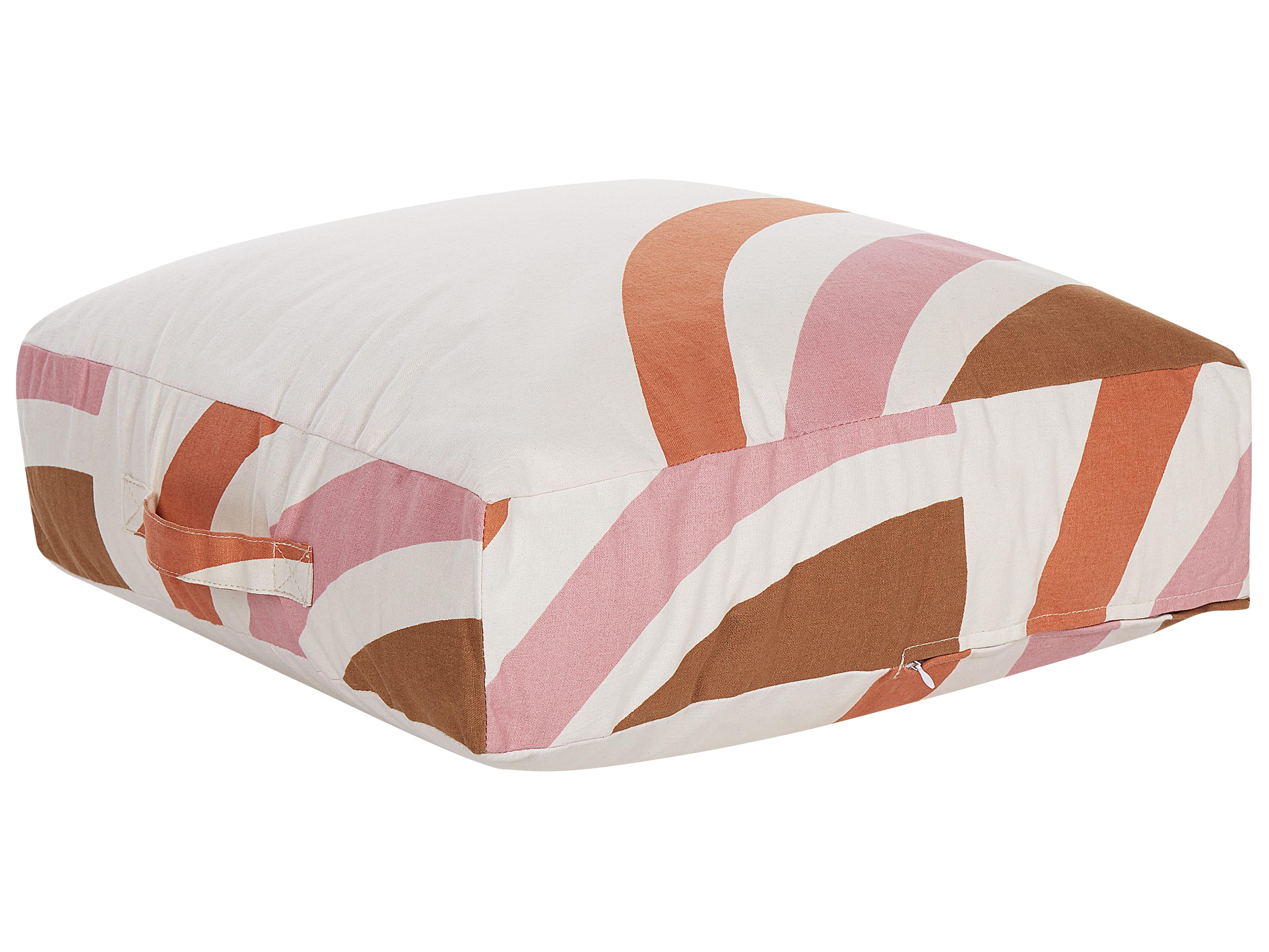  Pouffe TEMARA Cotton Multicolour