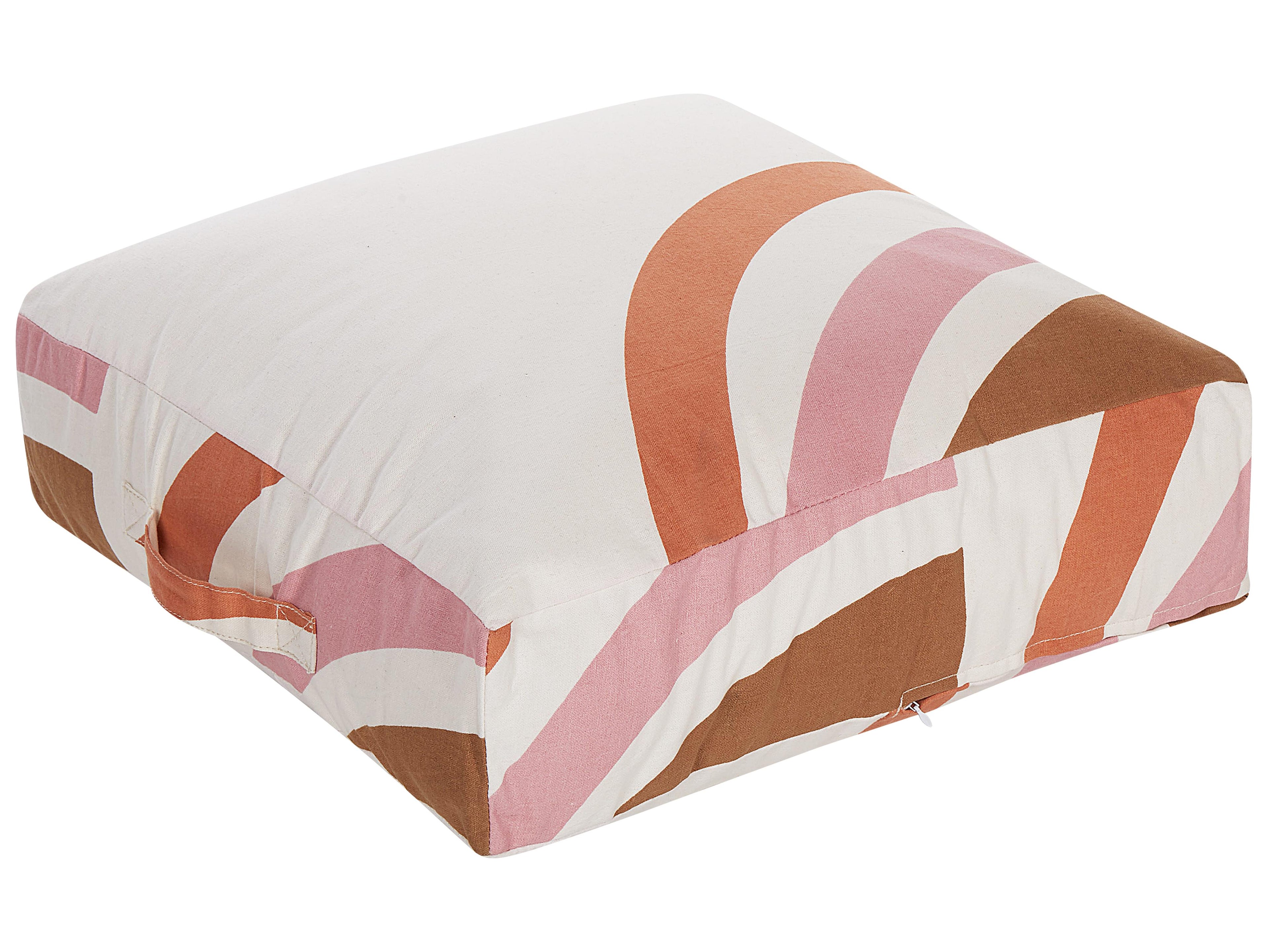  Pouffe TEMARA Cotton Multicolour