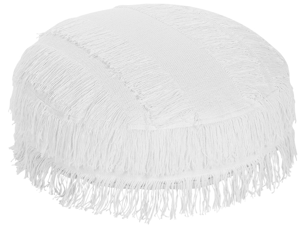  Pouffe OULAD Cotton White