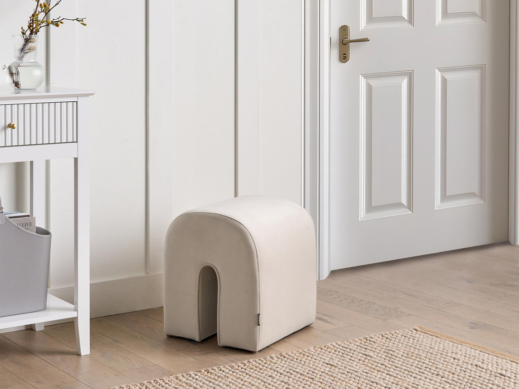  Pouffe MODOC Velvet Beige