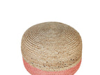  Pouffe DUKI Jute Pink