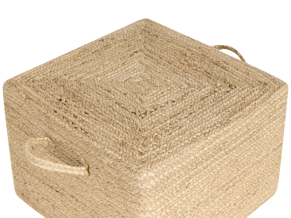  Pouffe DHADAR Jute Natural
