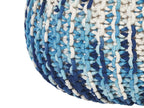  Pouffe CONRAD Cotton Blue