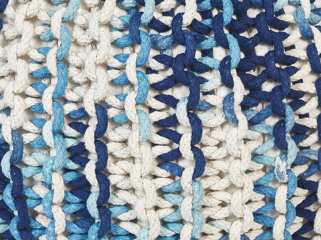  Pouffe CONRAD Cotton Blue