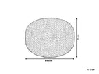 Pouffe PRIENE Cotton Beige