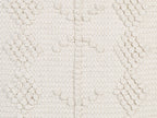  Pouffe WARANGAL Cotton White