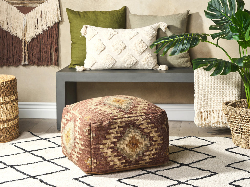  Pouffe BEEL Jute Multicolour