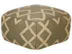  Pouffe GOPI Jute Green