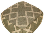  Pouffe GOPI Jute Green