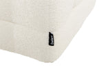  Storage Ottoman MICHIGAN Boucle White