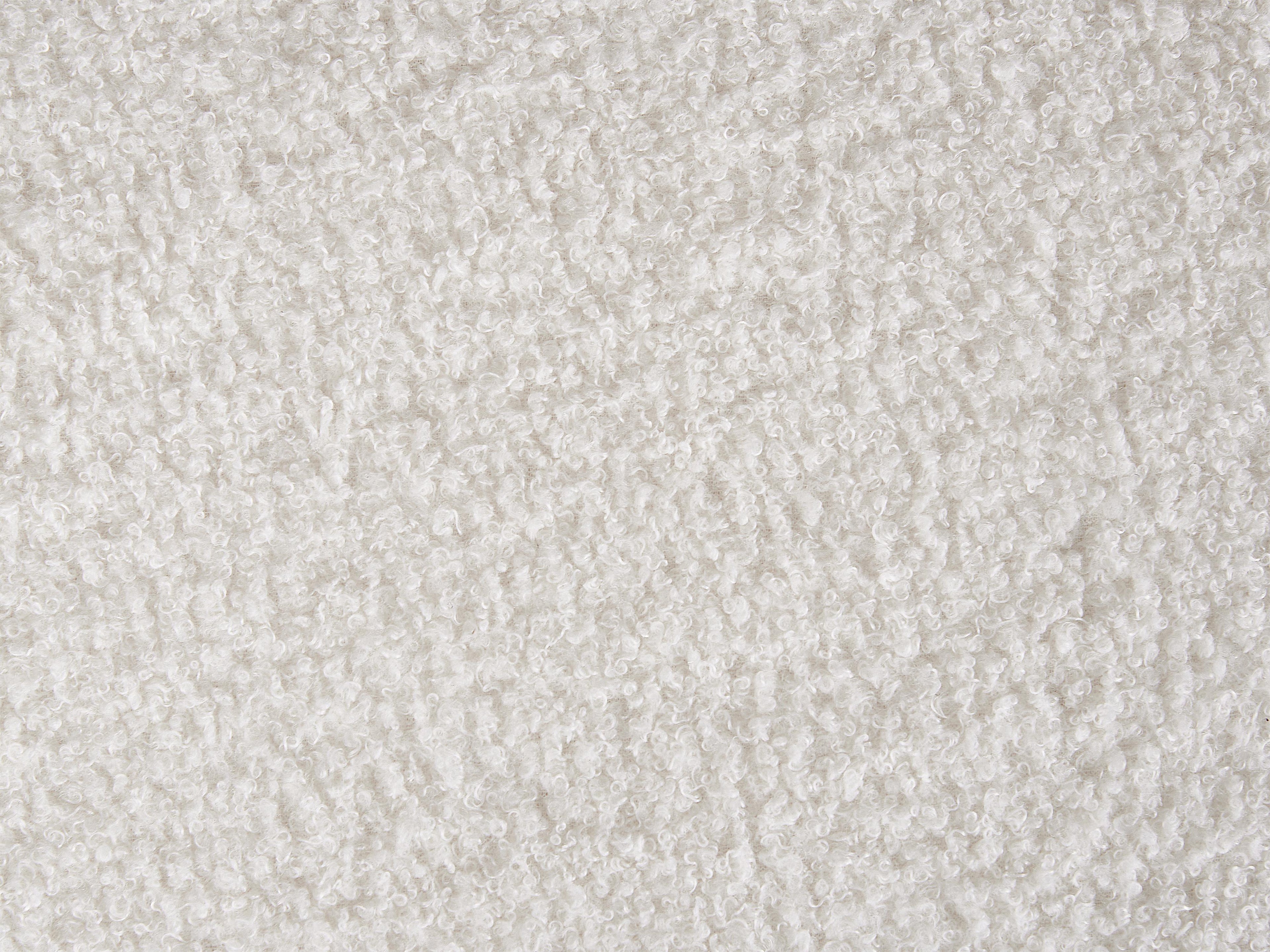  Footstool TAKOMA Boucle White