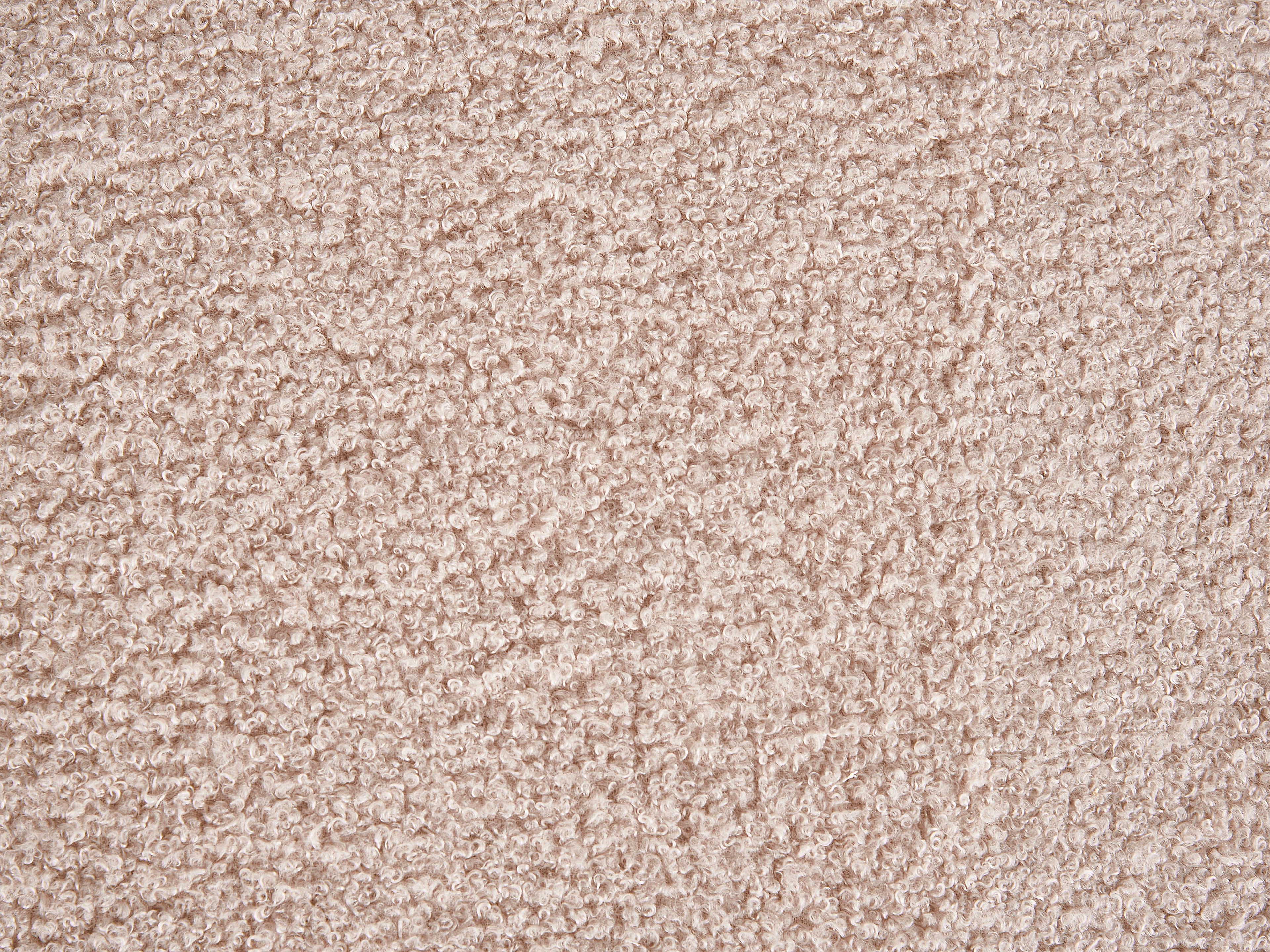  Footstool TAKOMA Boucle Light Beige
