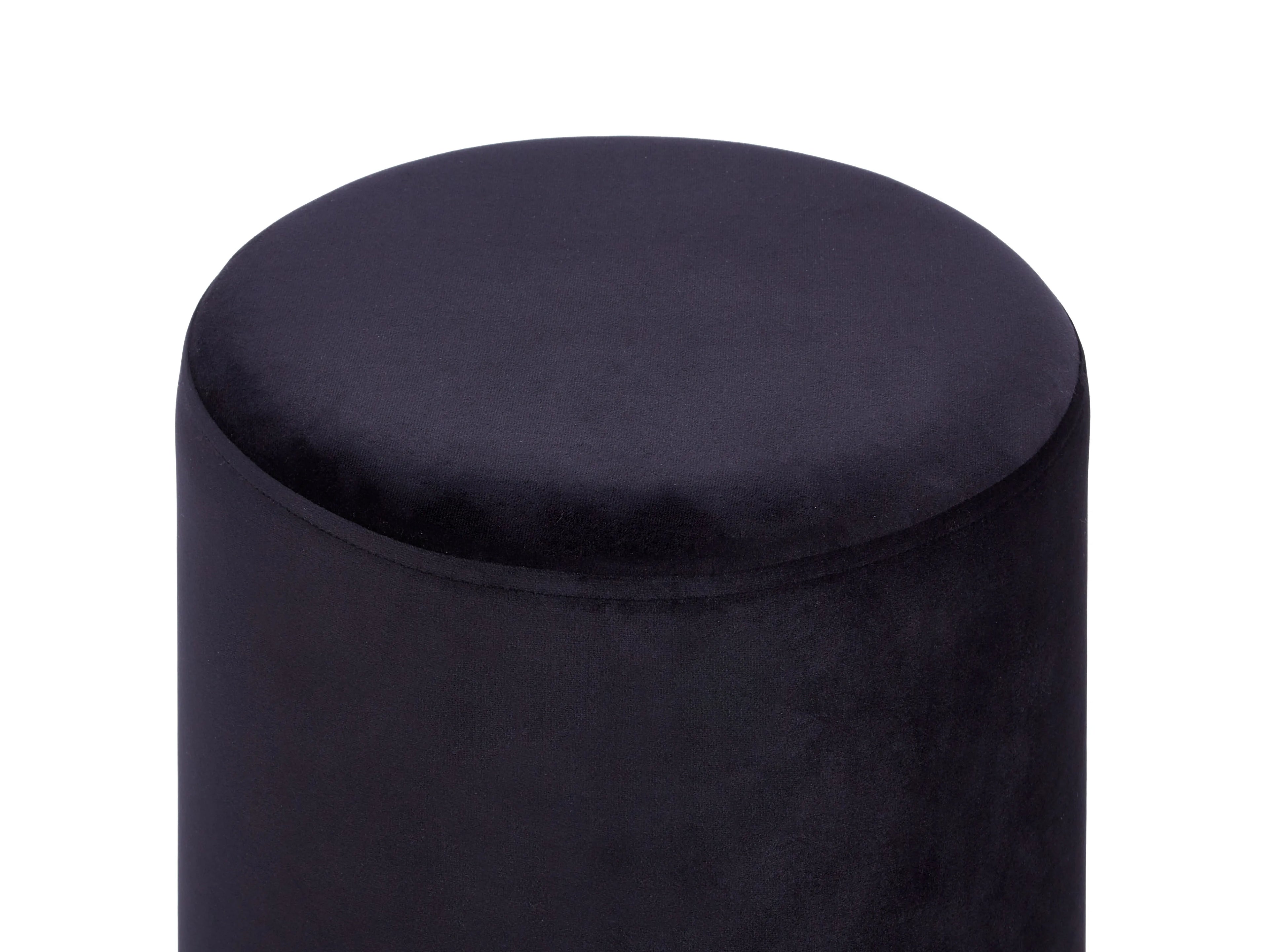  Pouffe BRIGITTE Velvet Black