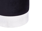  Pouffe BRIGITTE Velvet Black