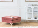  Ottoman EVJA Velvet Pink