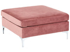  Ottoman EVJA Velvet Pink