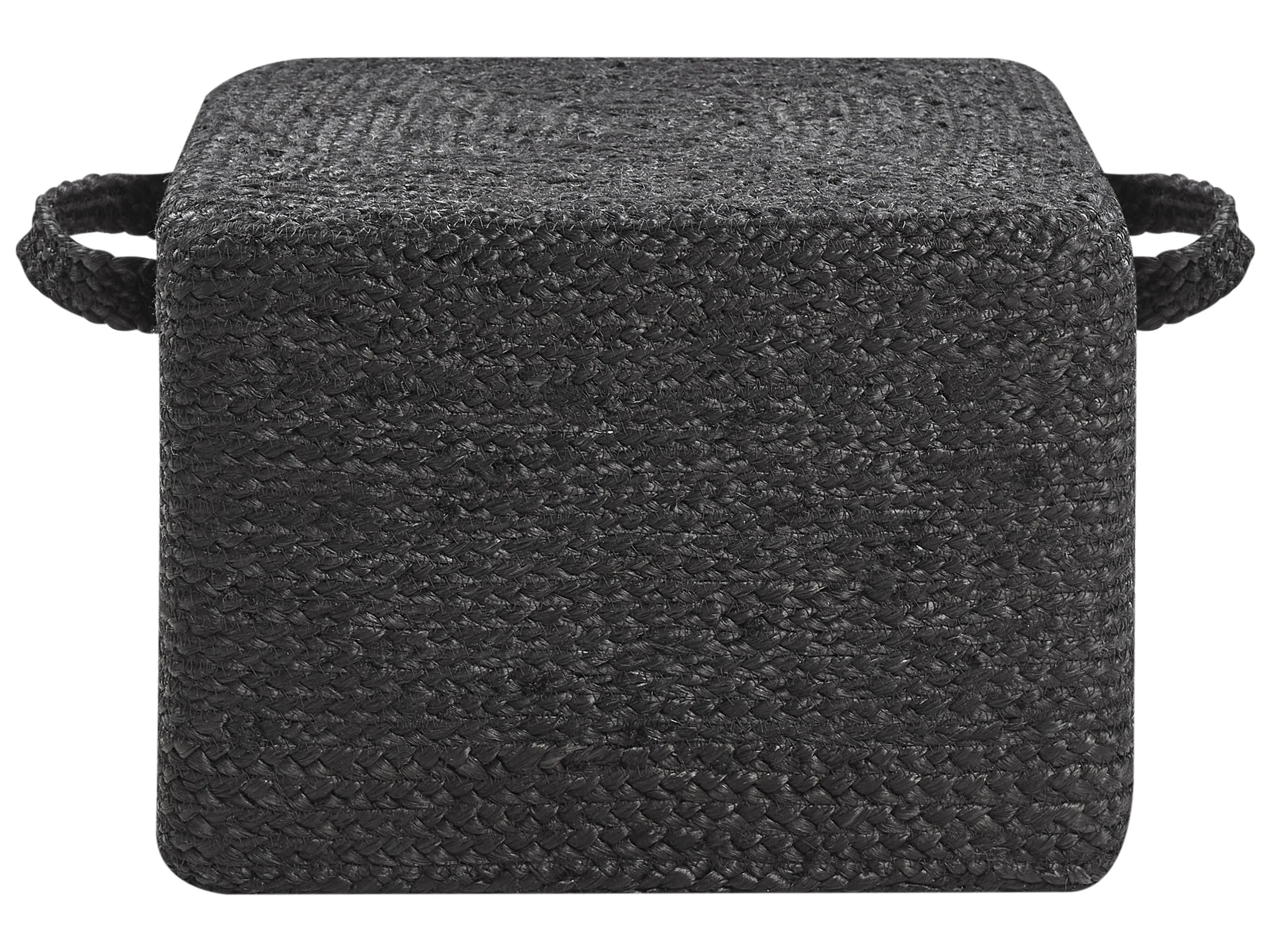  Pouffe DHADAR Jute Black