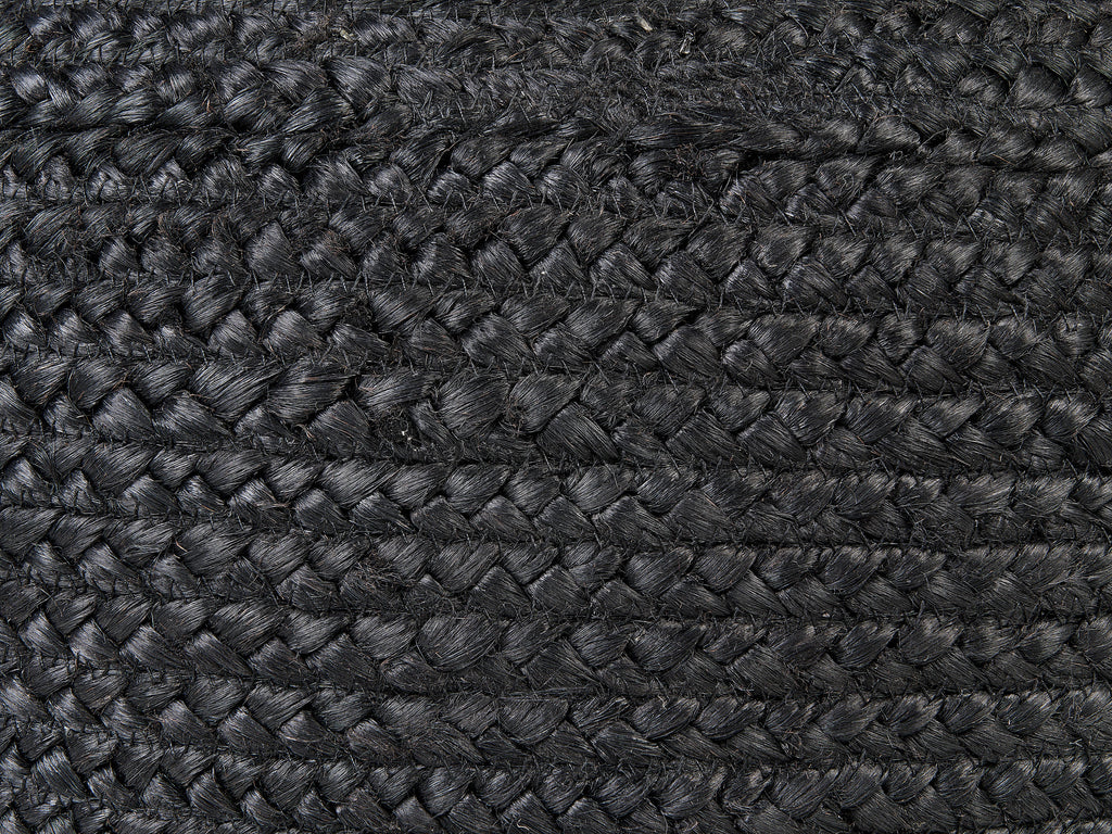  Pouffe DUKKI Jute Black
