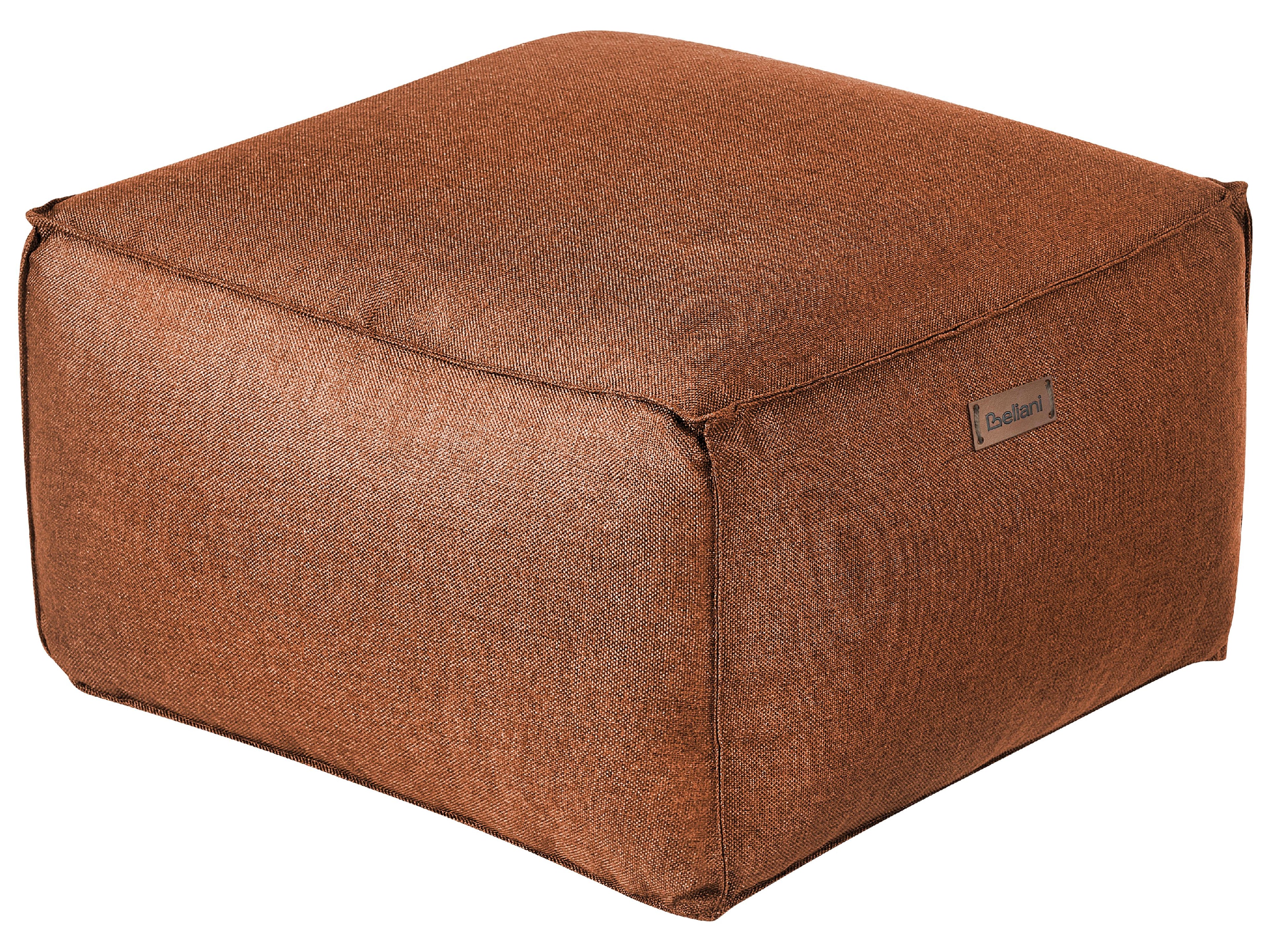  Pouffe MUKKI Fabric Golden Brown