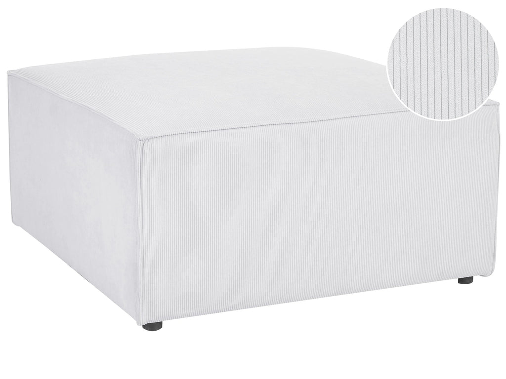  Ottoman LEMVIG Corduroy Off-White