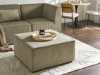  Ottoman LEMVIG Corduroy Dark Green