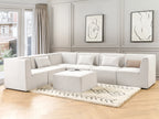  Ottoman LEMVIG Corduroy Off-White