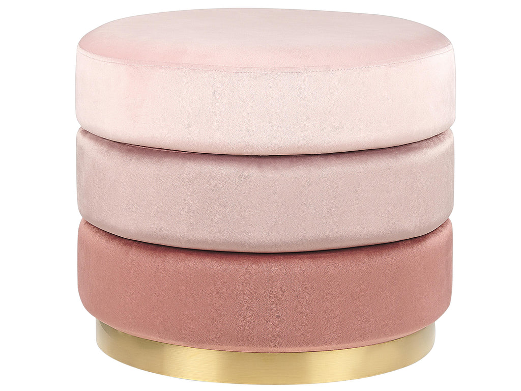  Pouffe LOUIN Velvet Pink