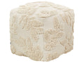  Pouffe Tufted MULTAN Cotton Beige