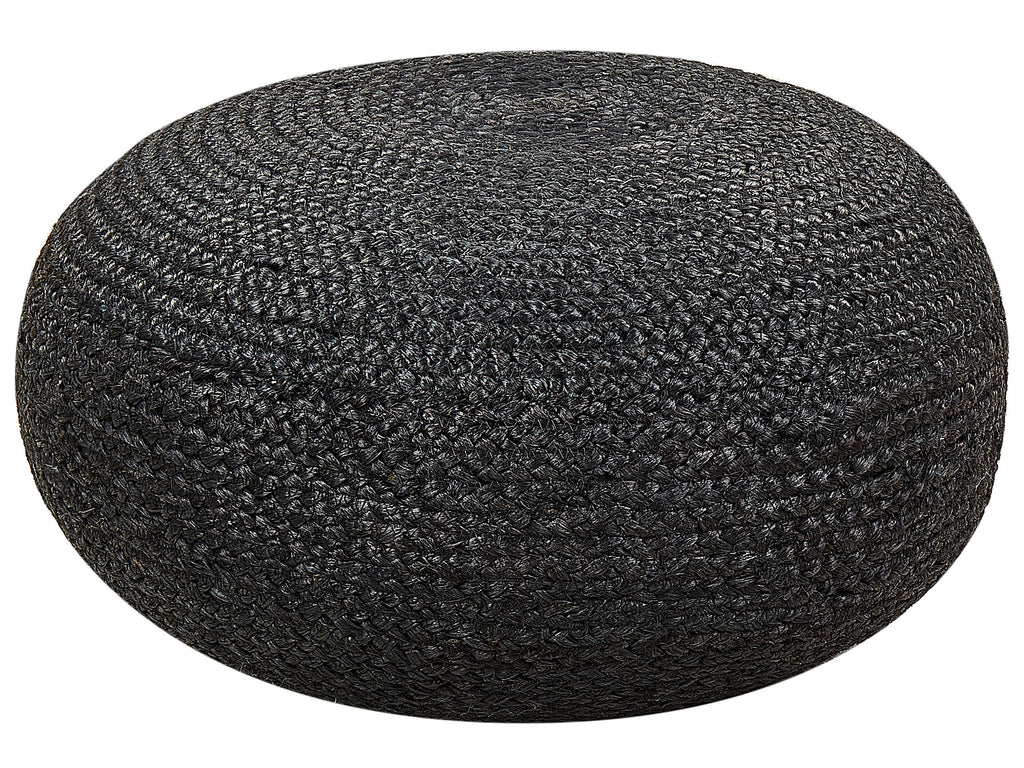  Pouffe TIFELT Jute Black