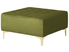  Ottoman ABERDEEN Velvet Green