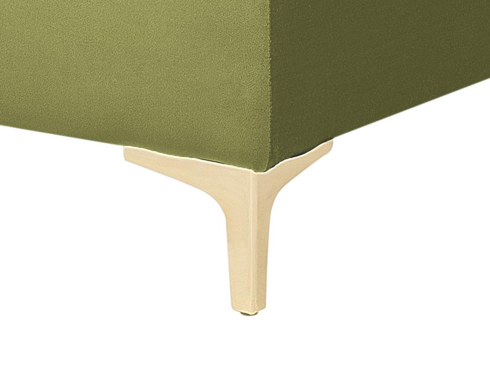  Ottoman ABERDEEN Velvet Green