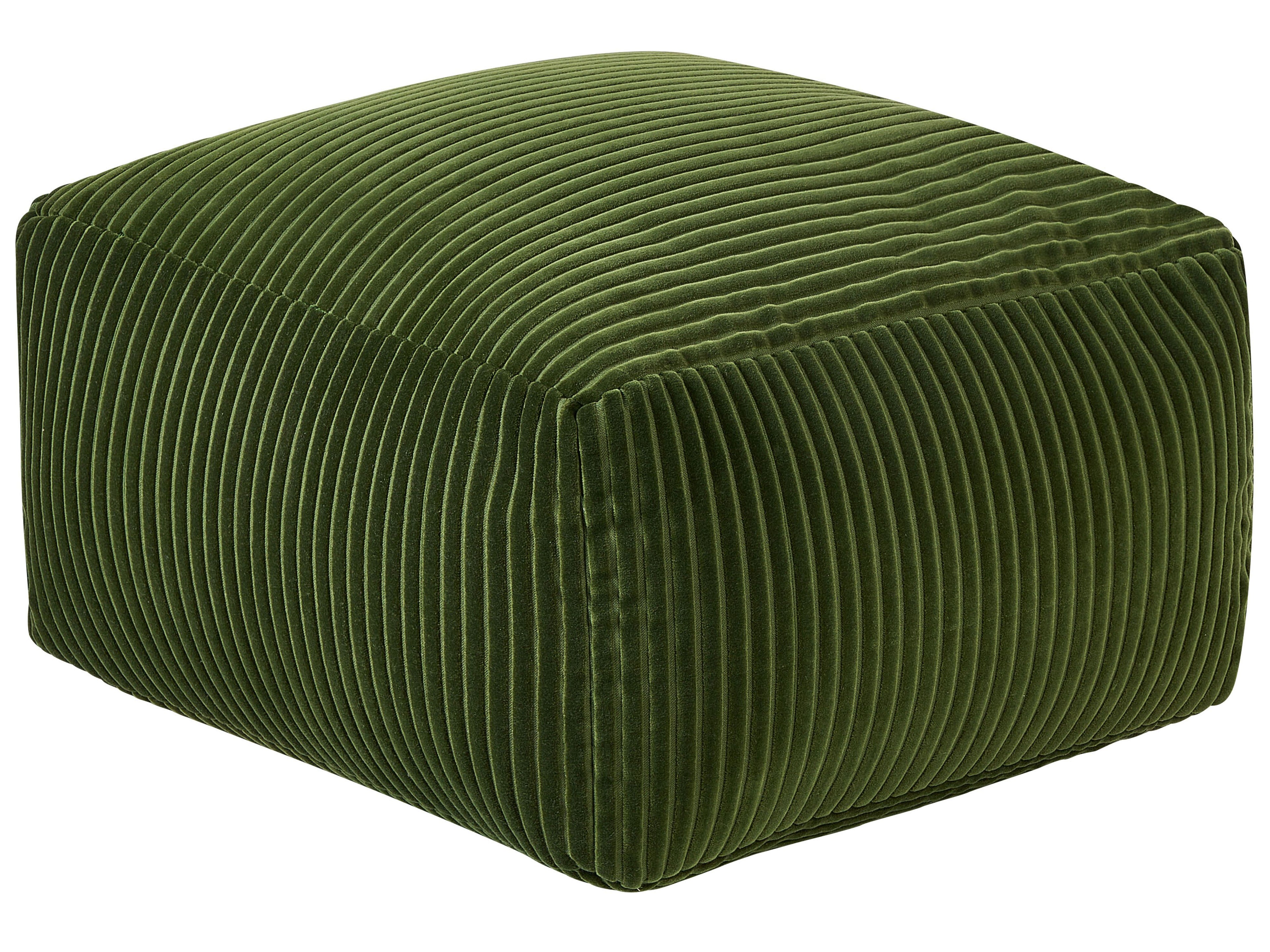  Pouffe MUKKI Cotton Dark Green