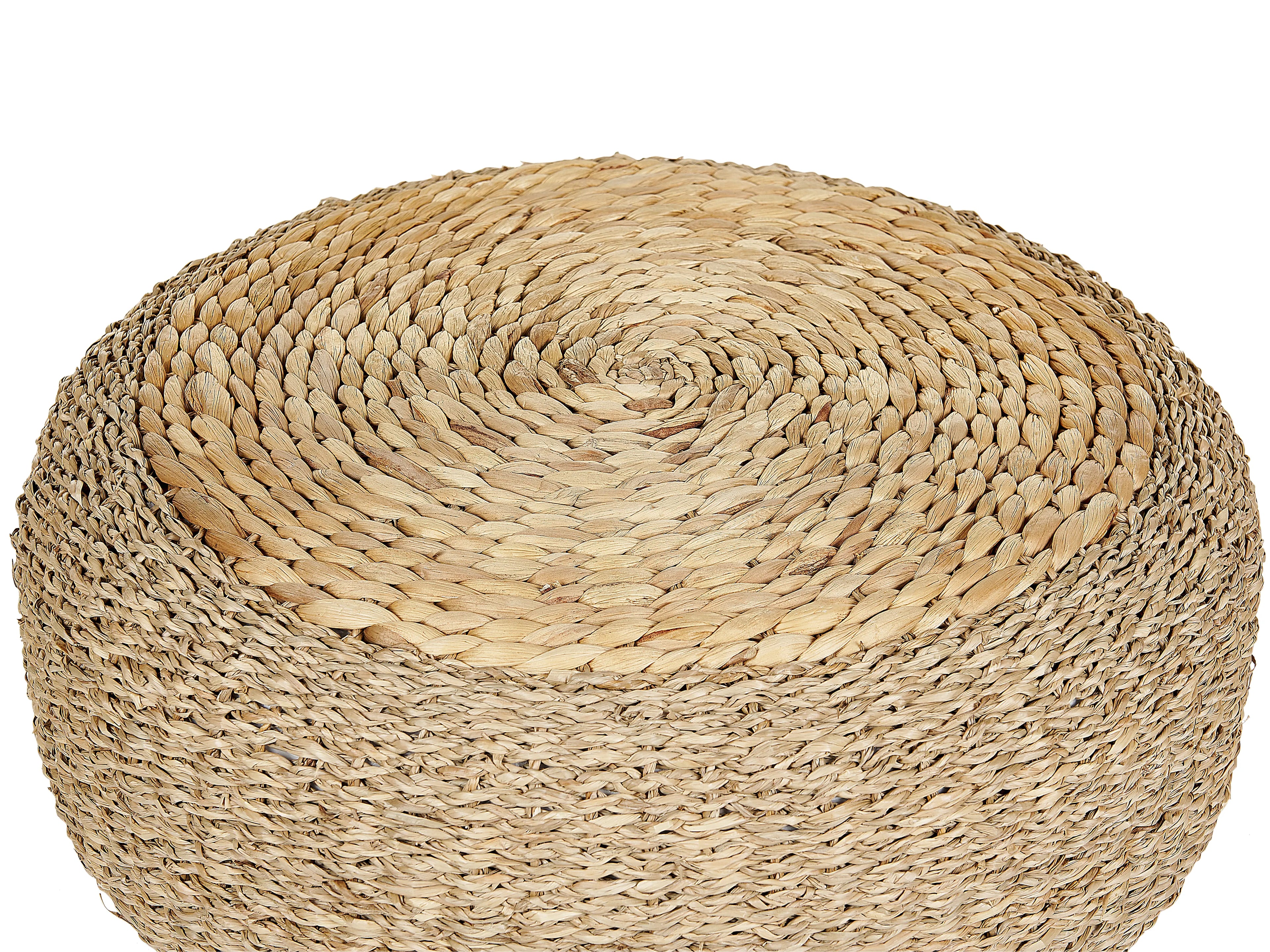 Pouffe BACKAN Water Hyacinth Beige