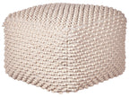  Pouffe KINGRI Cotton Taupe