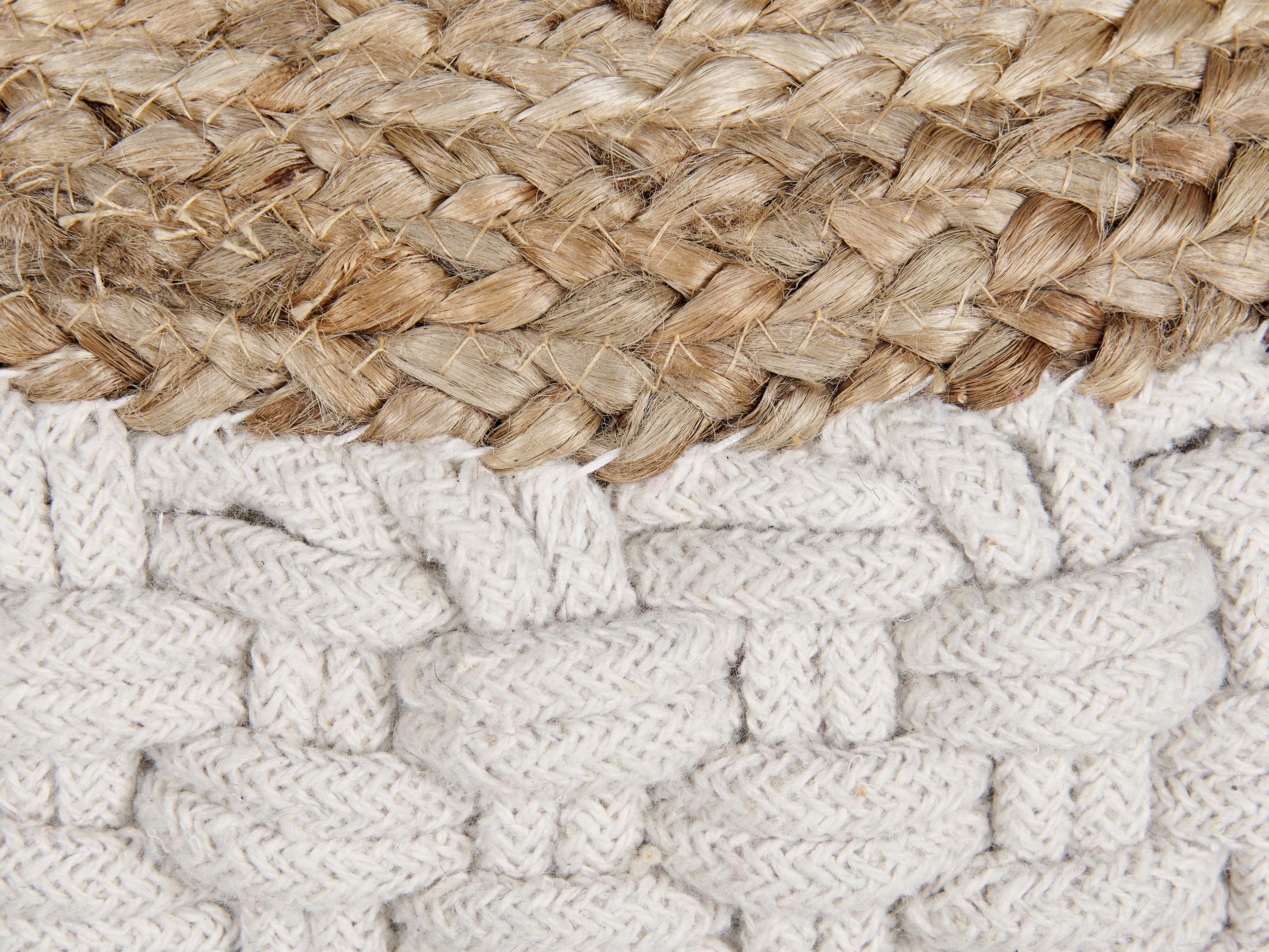  Pouffe AIZA Cotton White