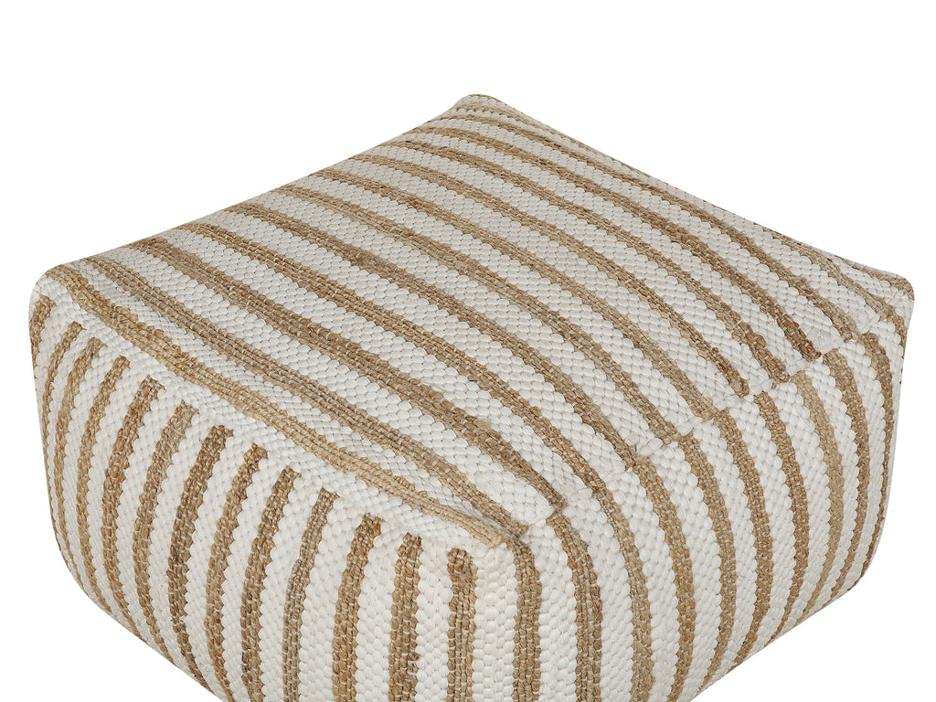  Pouffe ALMATTI Fabric Beige