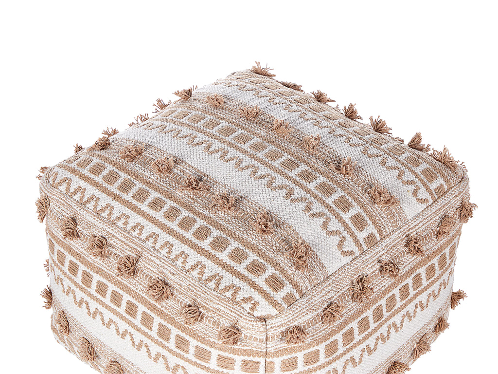  Pouffe KARAW Cotton Beige