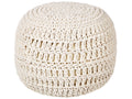  Pouffe ARPATU Cotton Light Beige