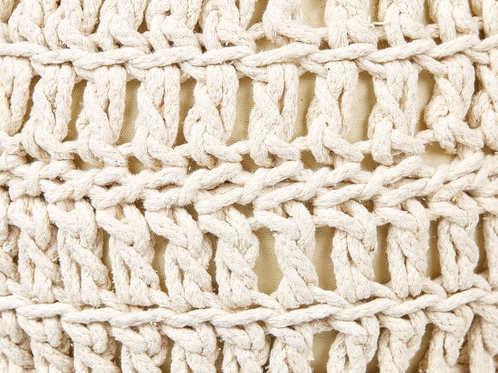  Pouffe ARPATU Cotton Light Beige