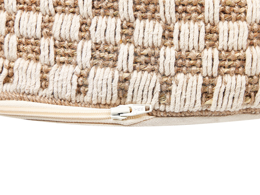  Pouffe PIRAK Cotton Light Beige