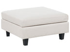  Ottoman UNSTAD Fabric Light Beige