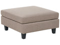  Ottoman UNSTAD Fabric Brown