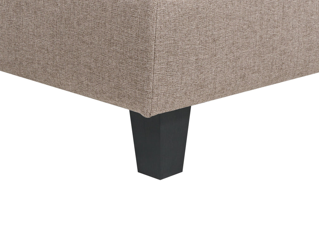  Ottoman UNSTAD Fabric Brown