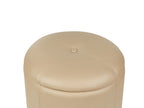  Storage Pouffe MARYLAND Faux Leather Beige