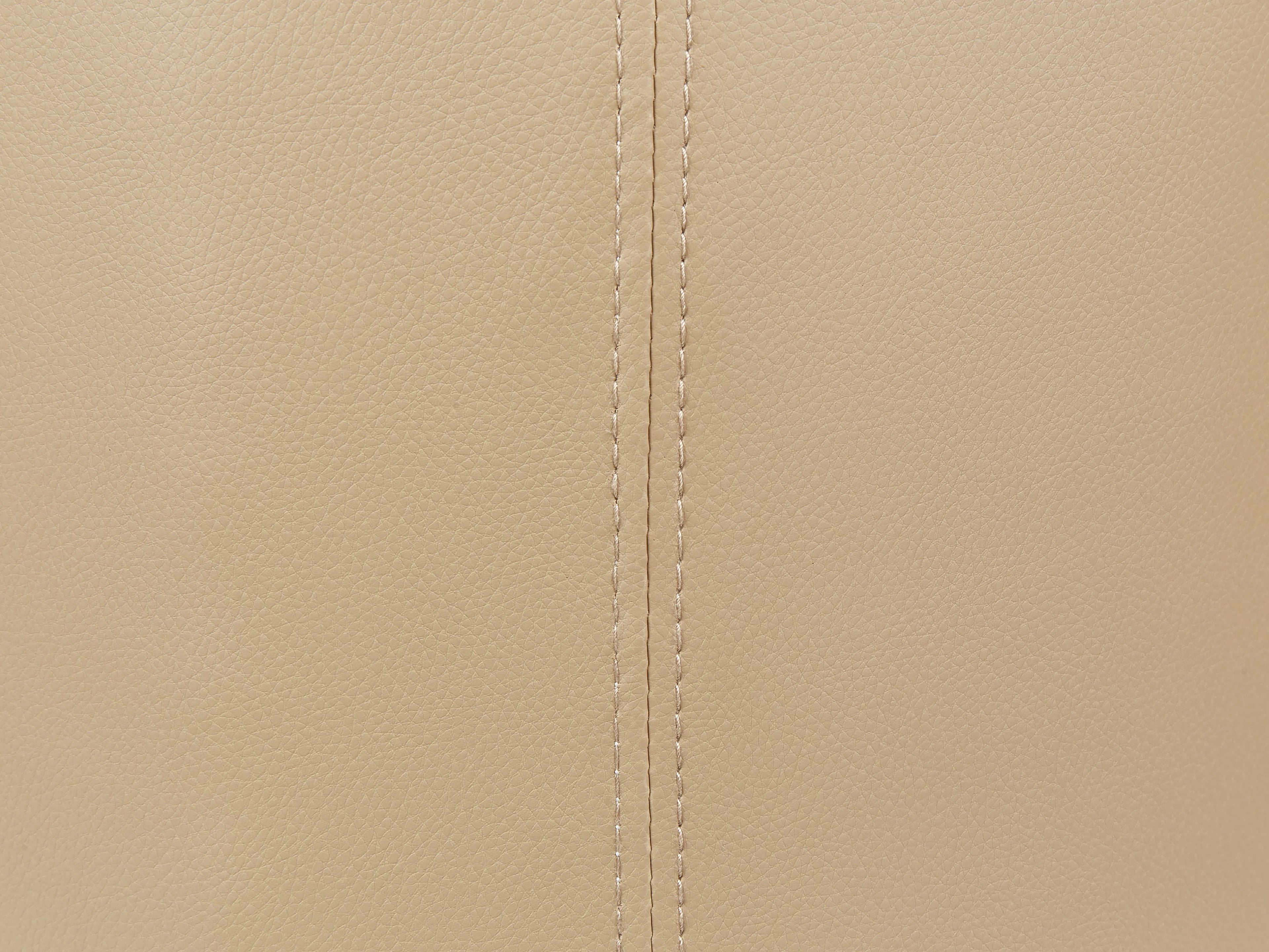  Storage Pouffe MARYLAND Faux Leather Beige
