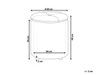 Storage Pouffe MARYLAND Boucle Off-White