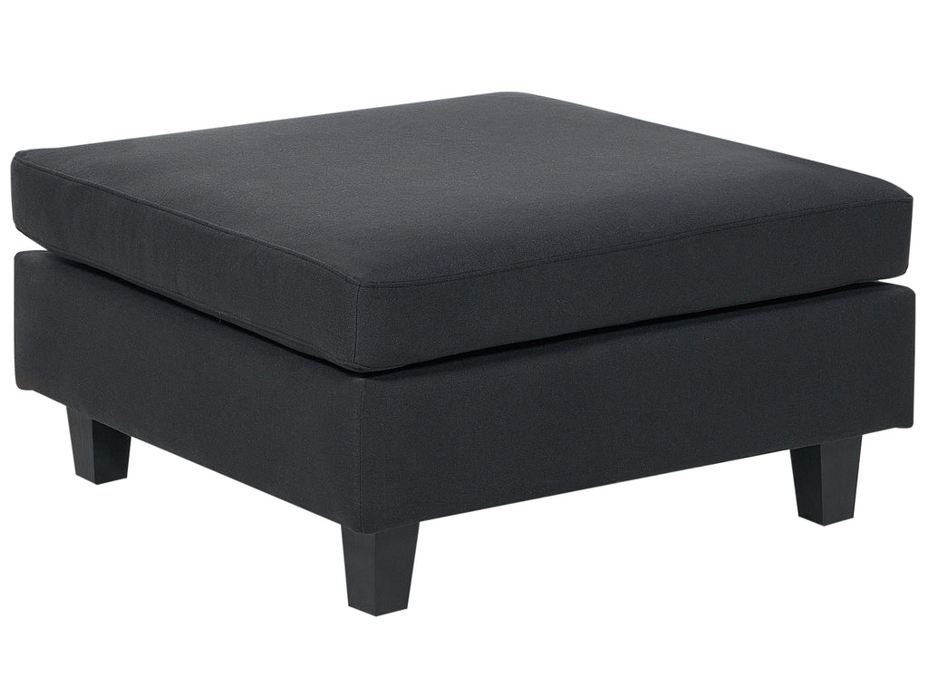  Ottoman UNSTAD Fabric Black