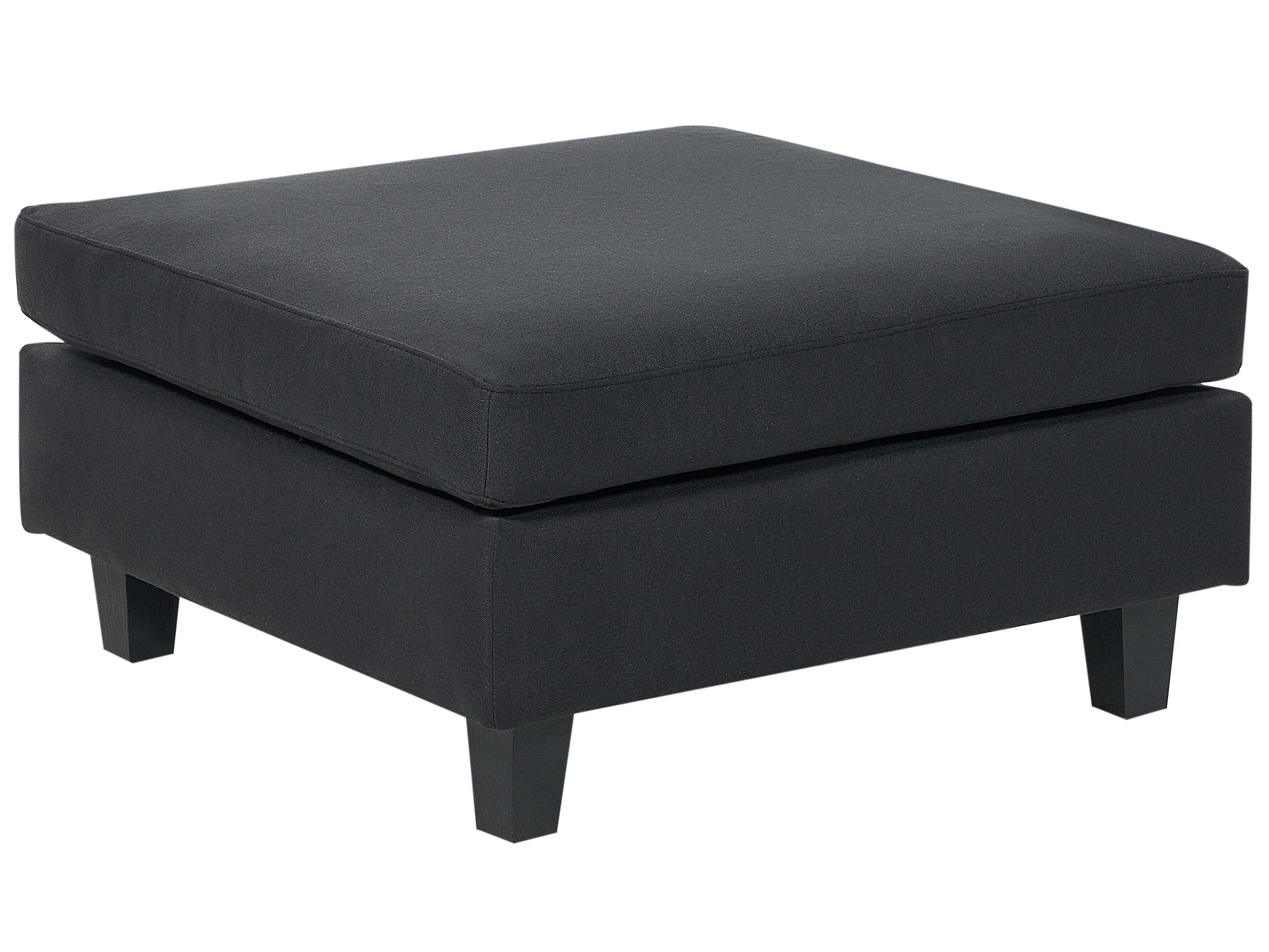  Ottoman UNSTAD Fabric Black