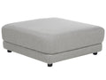  Ottoman SIGTUNA Fabric Light Grey
