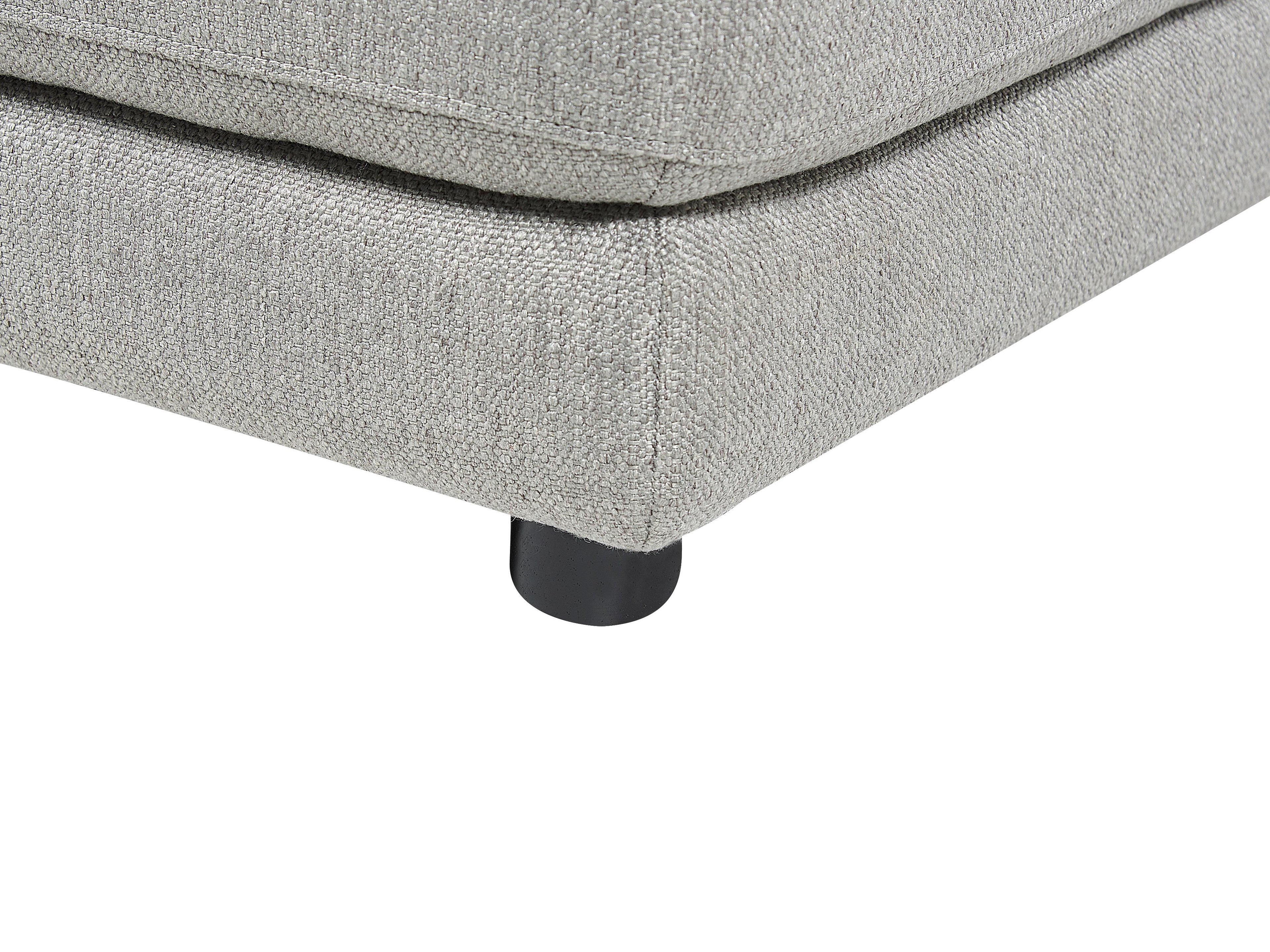  Ottoman SIGTUNA Fabric Light Grey